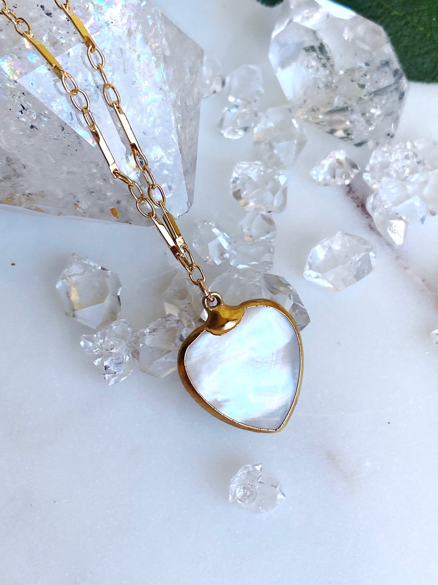 Copy of Mother of Pearl Heart - Large