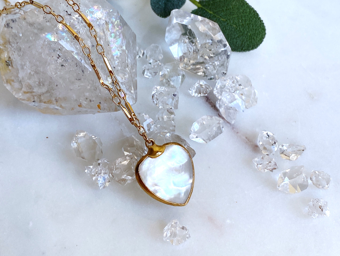 Copy of Mother of Pearl Heart - Large
