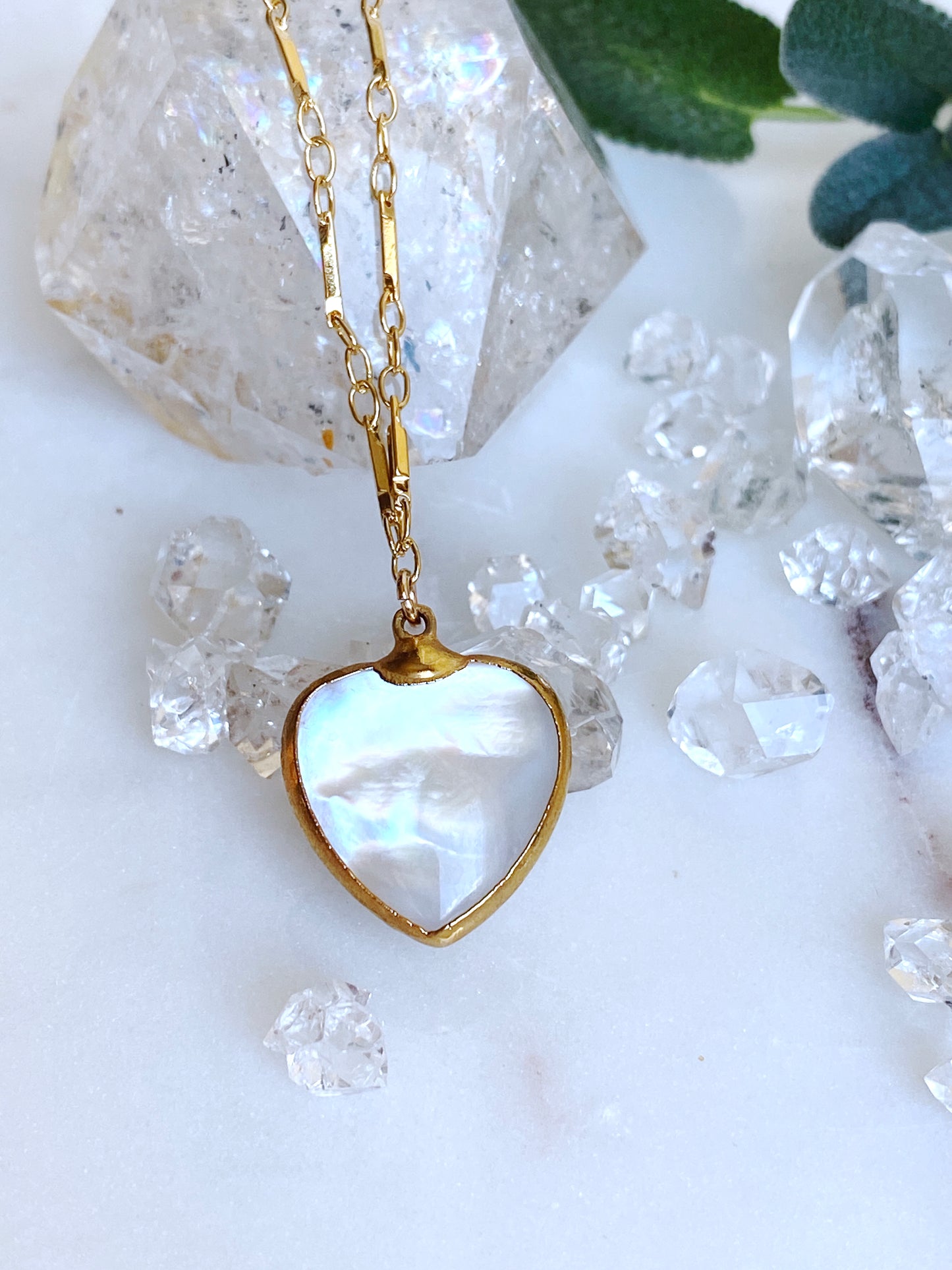 Copy of Mother of Pearl Heart - Large