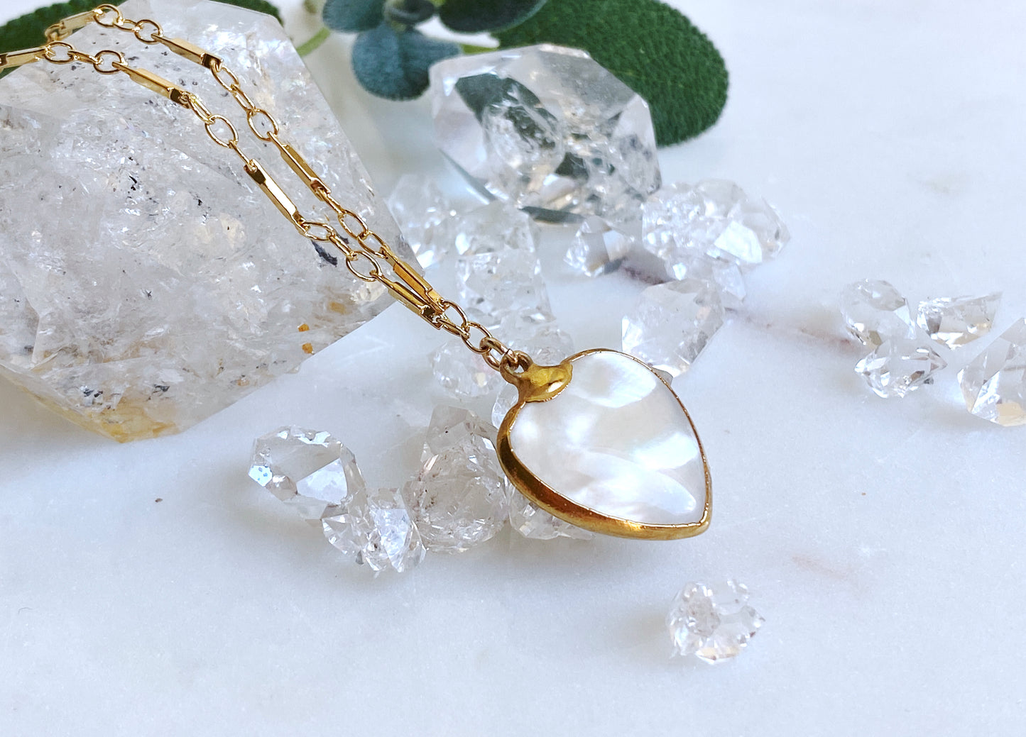 Copy of Mother of Pearl Heart - Large