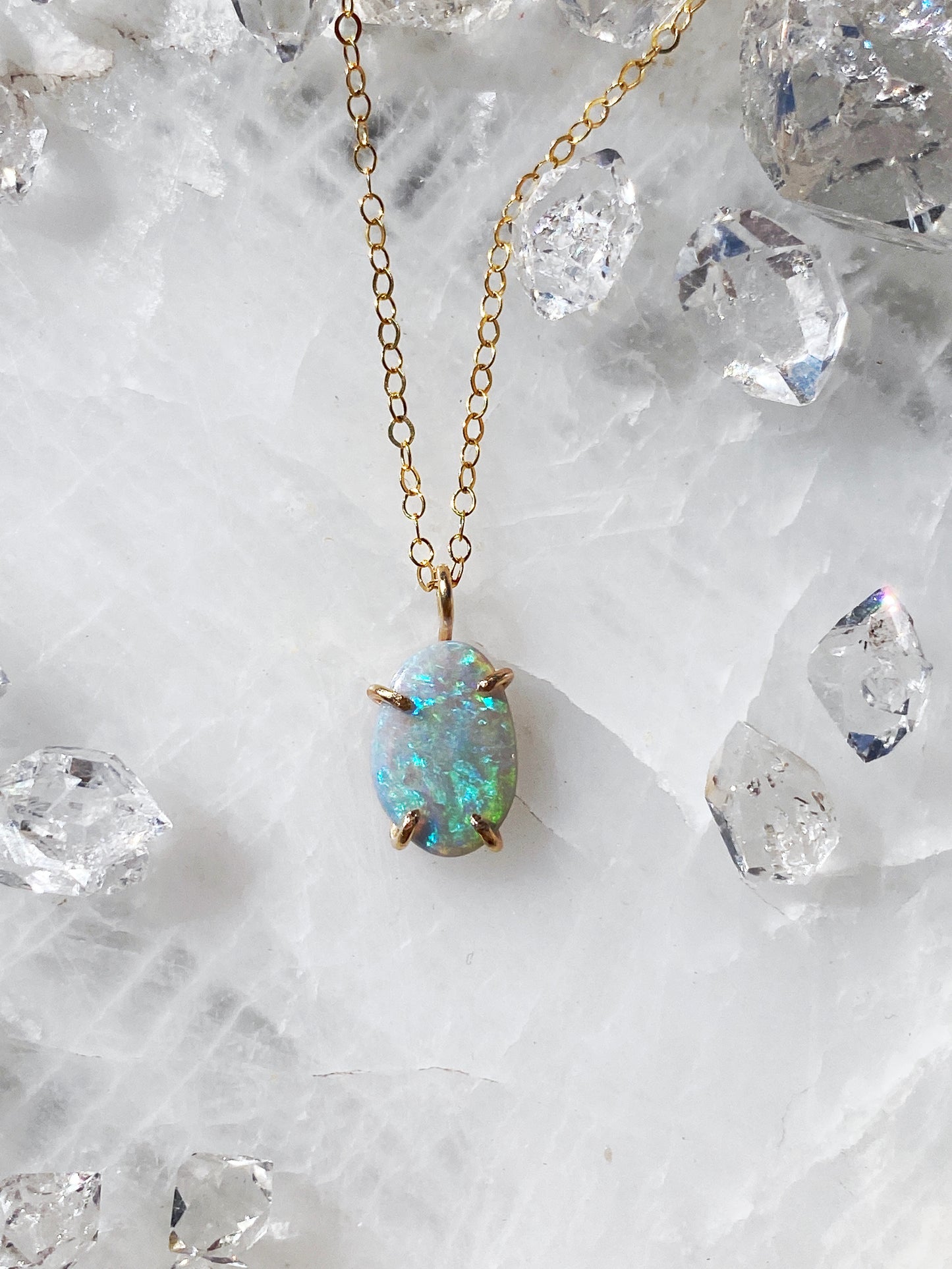 Australian Opal Necklace