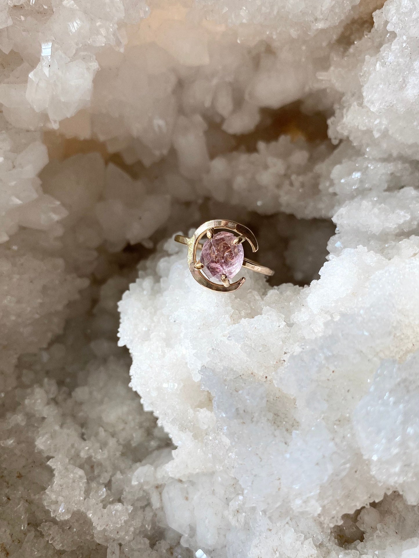 Rose Cut Tourmaline Ring