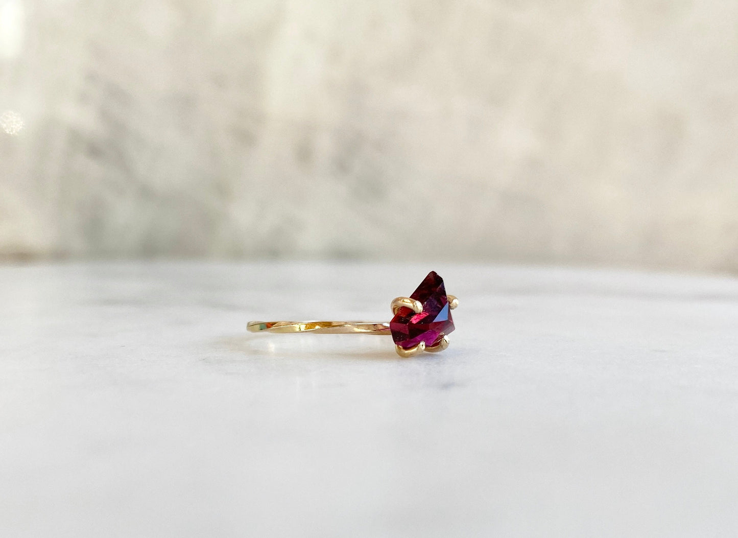 Rose Cut Rubellite Tourmaline