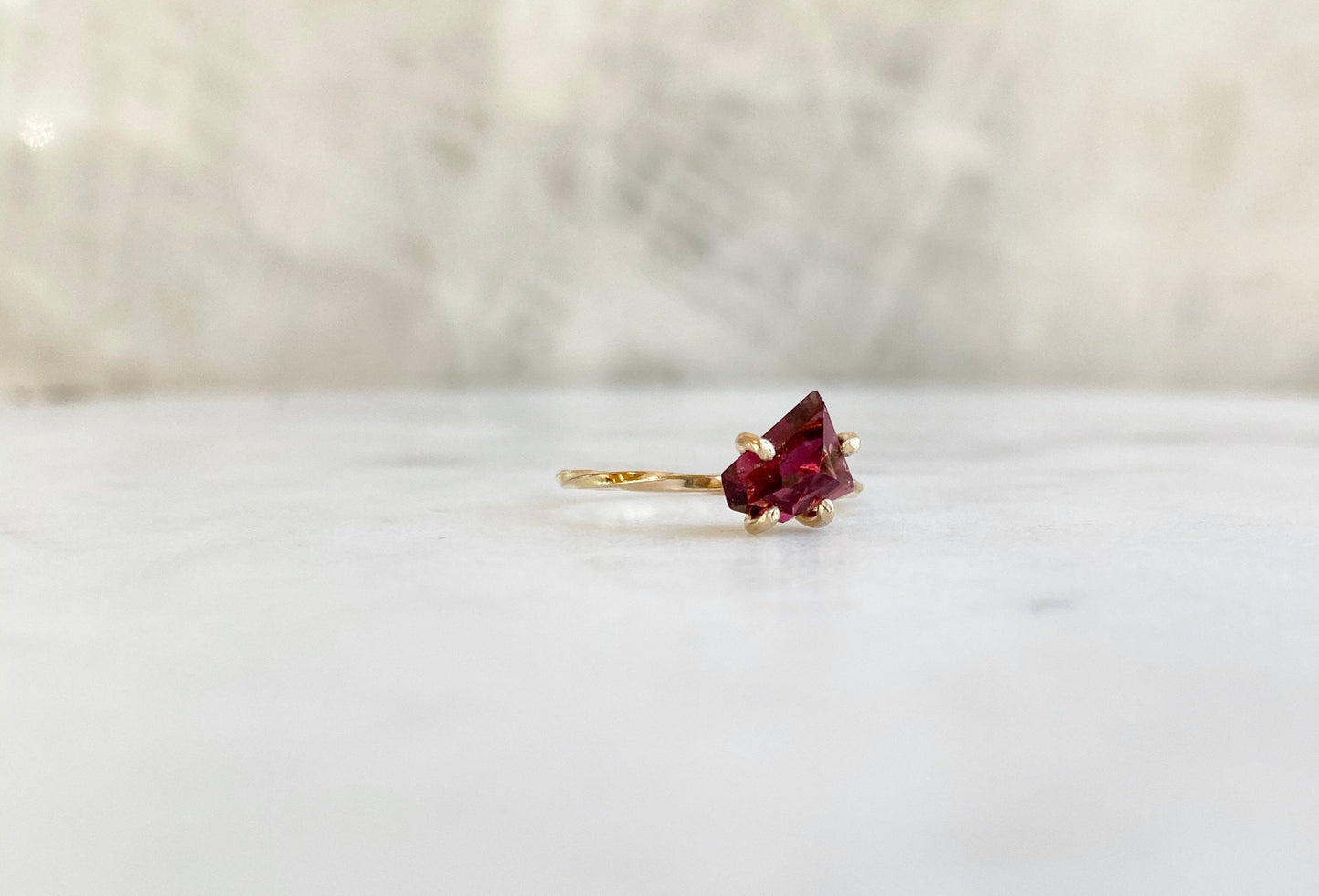 Rose Cut Rubellite Tourmaline