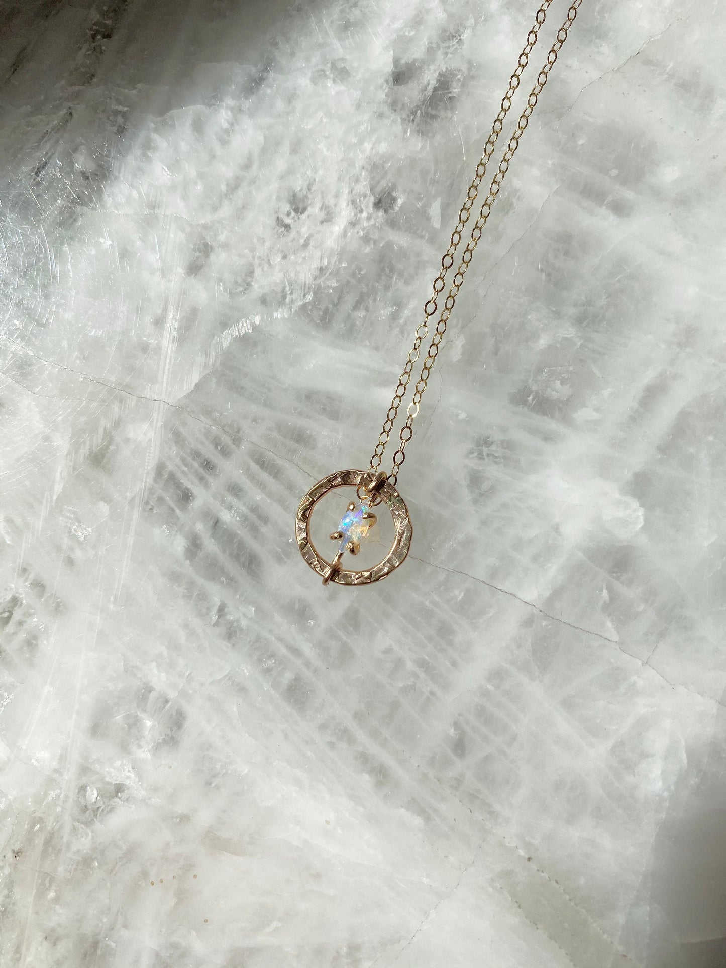 Crystal Opal Necklace