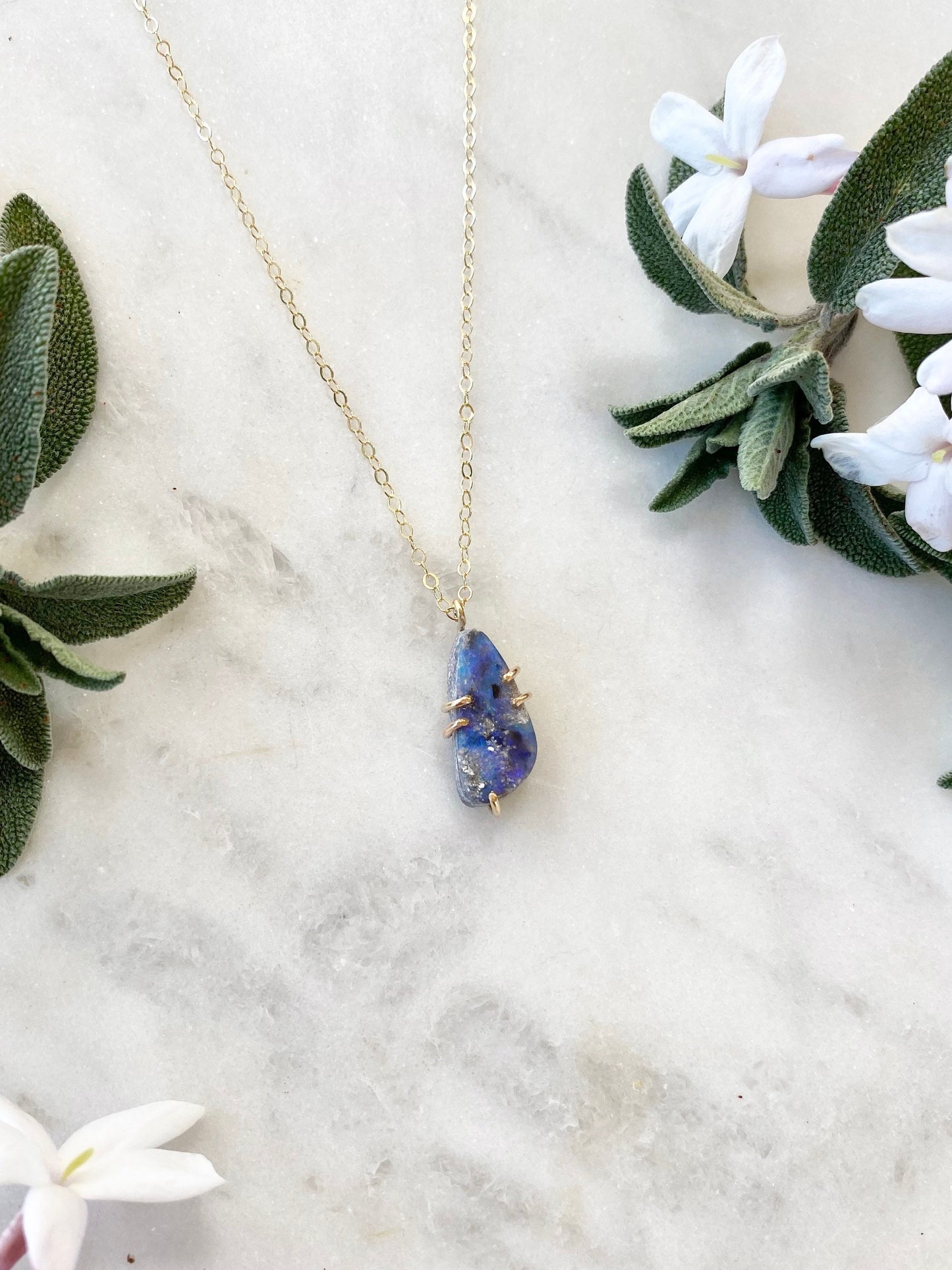 Mintabie Opal Necklace