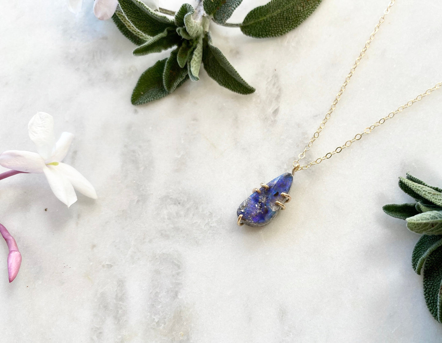 Mintabie Opal Necklace