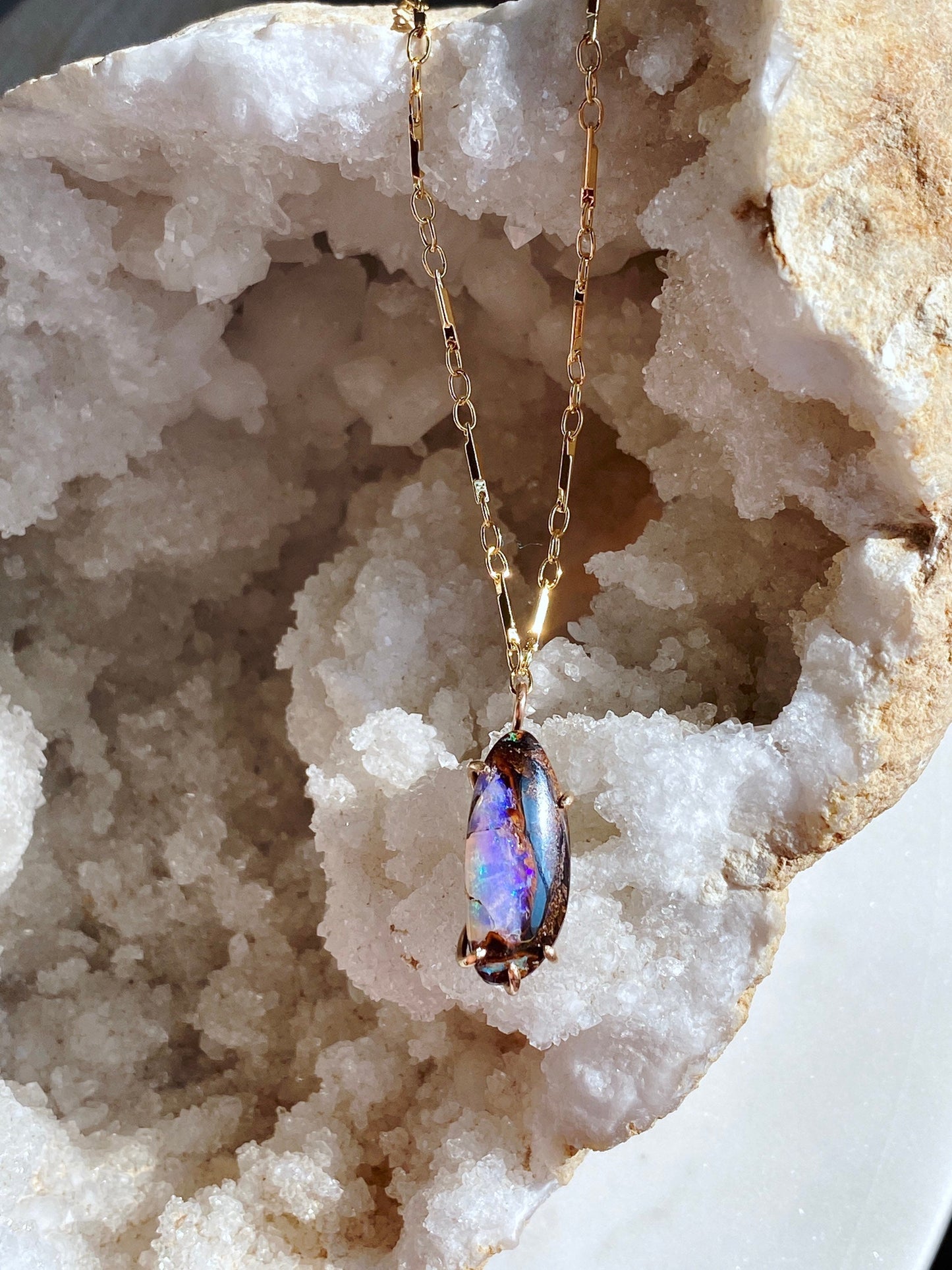 Yowah Opal Necklace
