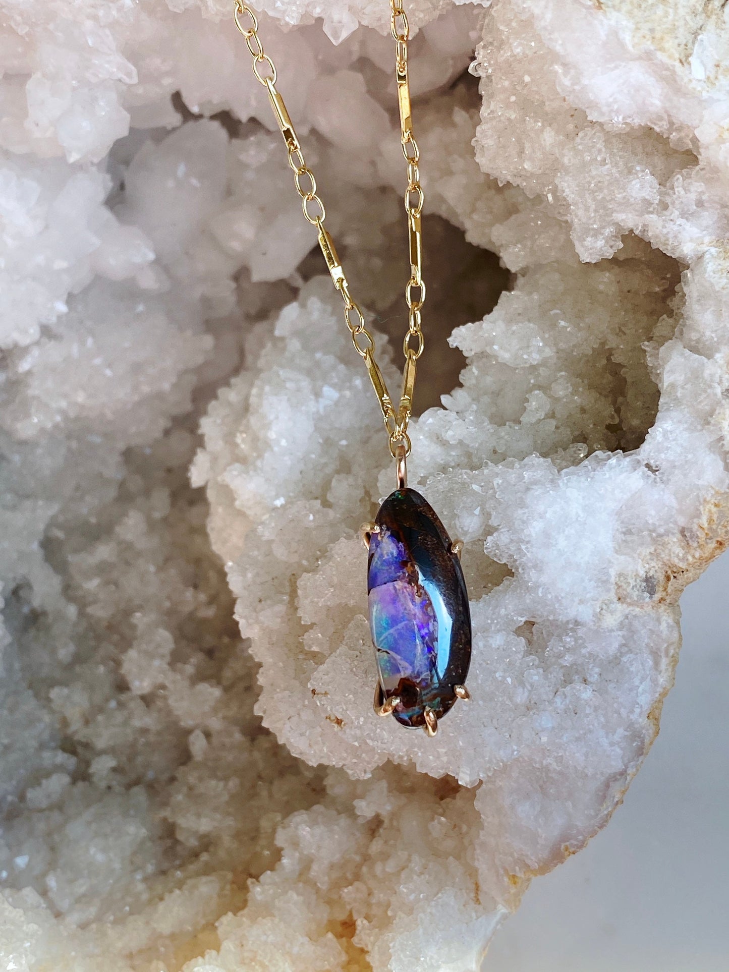 Yowah Opal Necklace