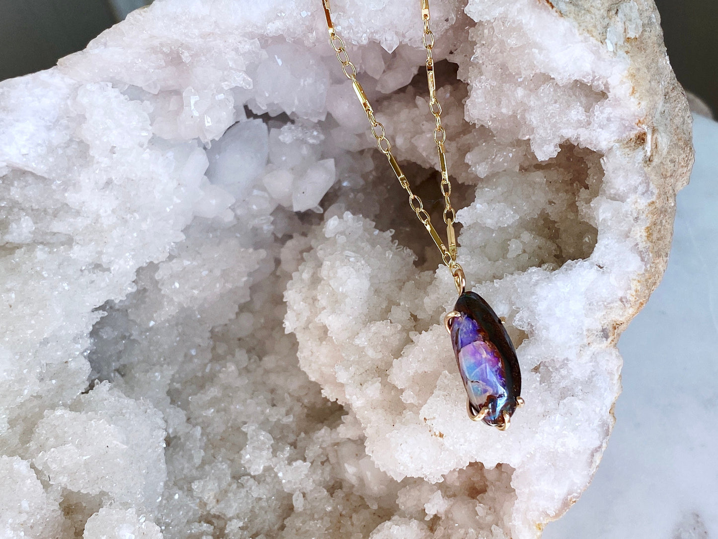 Yowah Opal Necklace