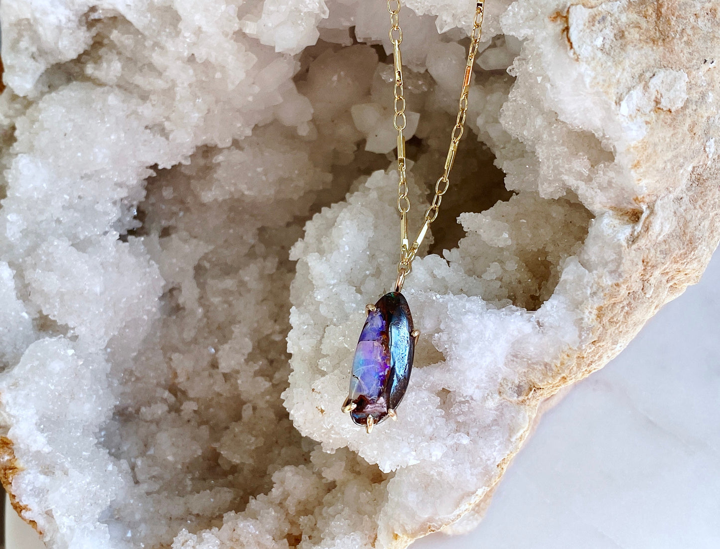 Yowah Opal Necklace