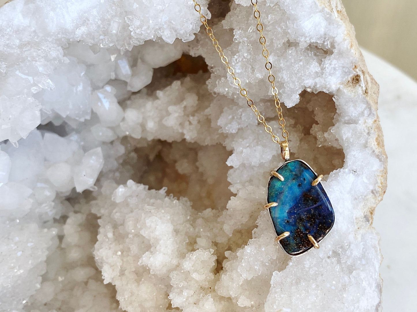 Boulder Opal Necklace