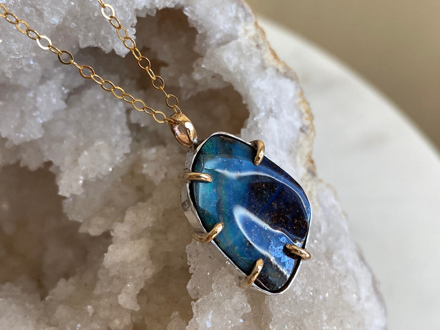 Boulder Opal Necklace