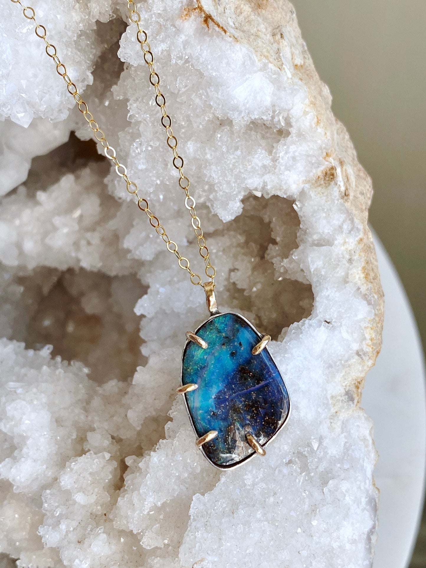Boulder Opal Necklace