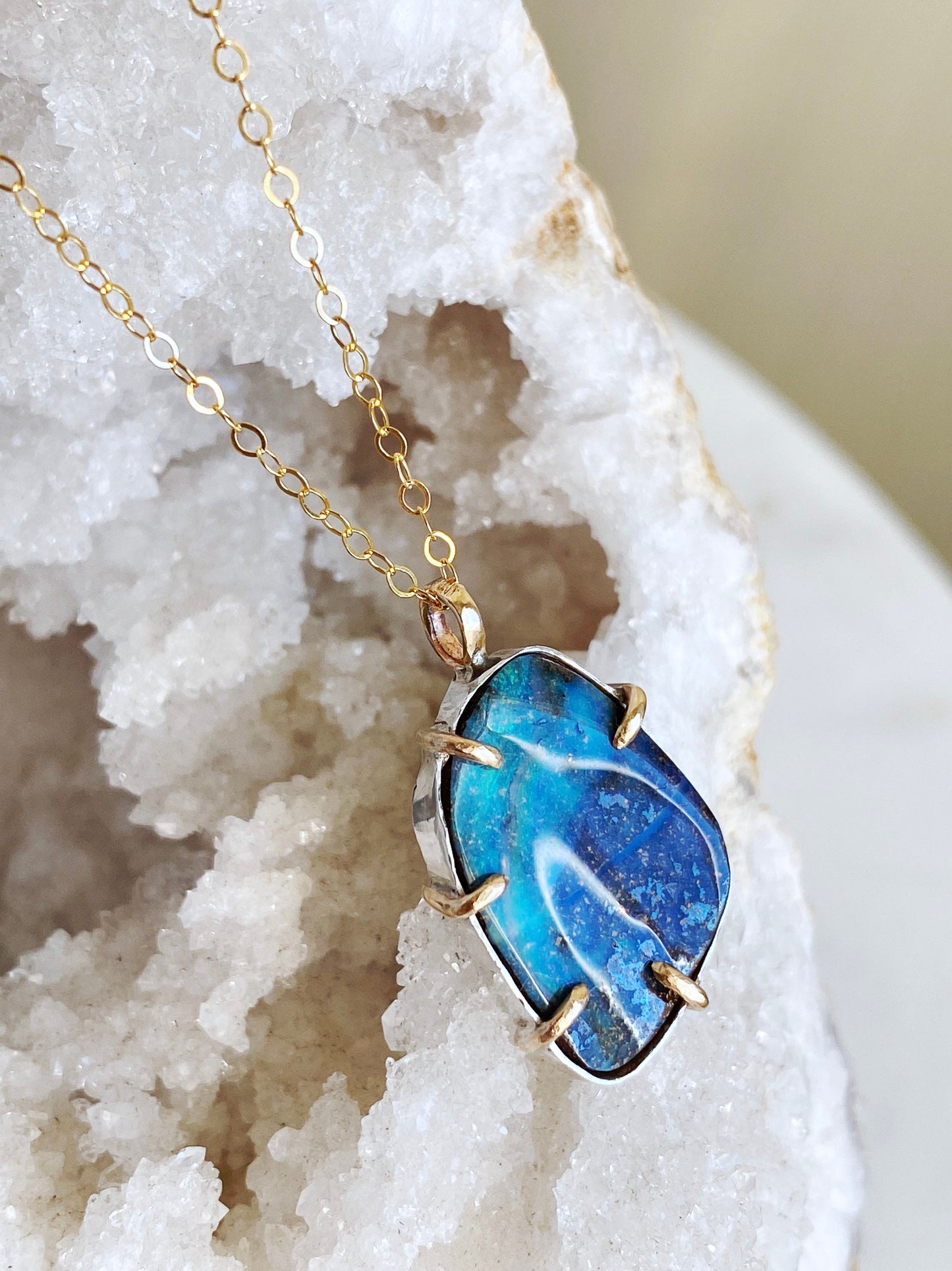 Boulder Opal Necklace