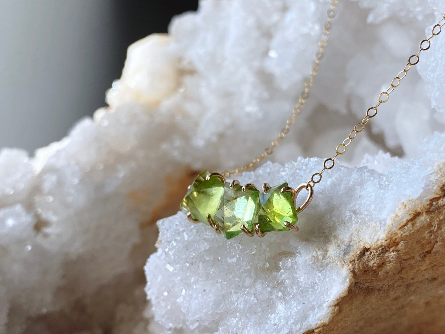 Peridot Necklace