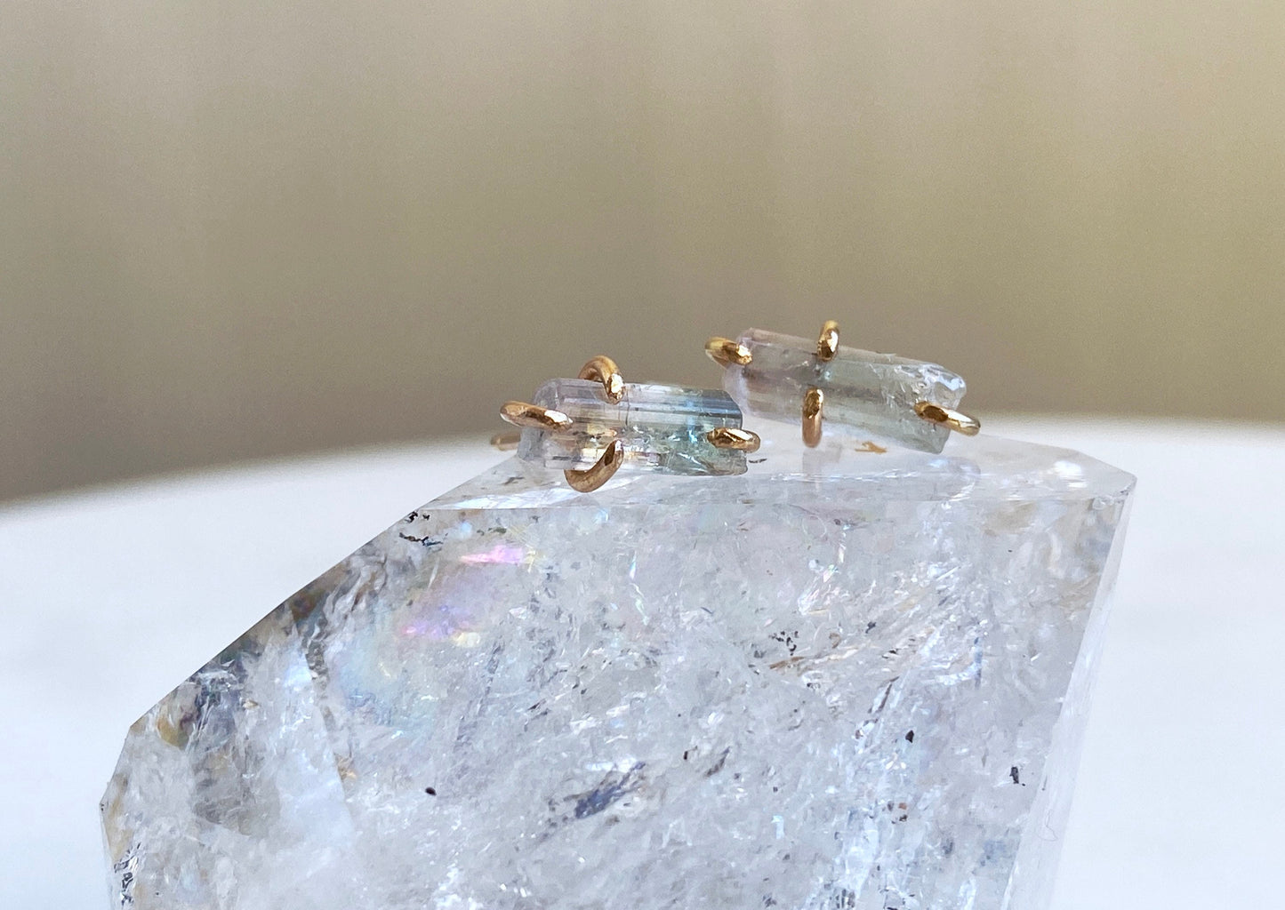 Tourmaline Stud Earrings