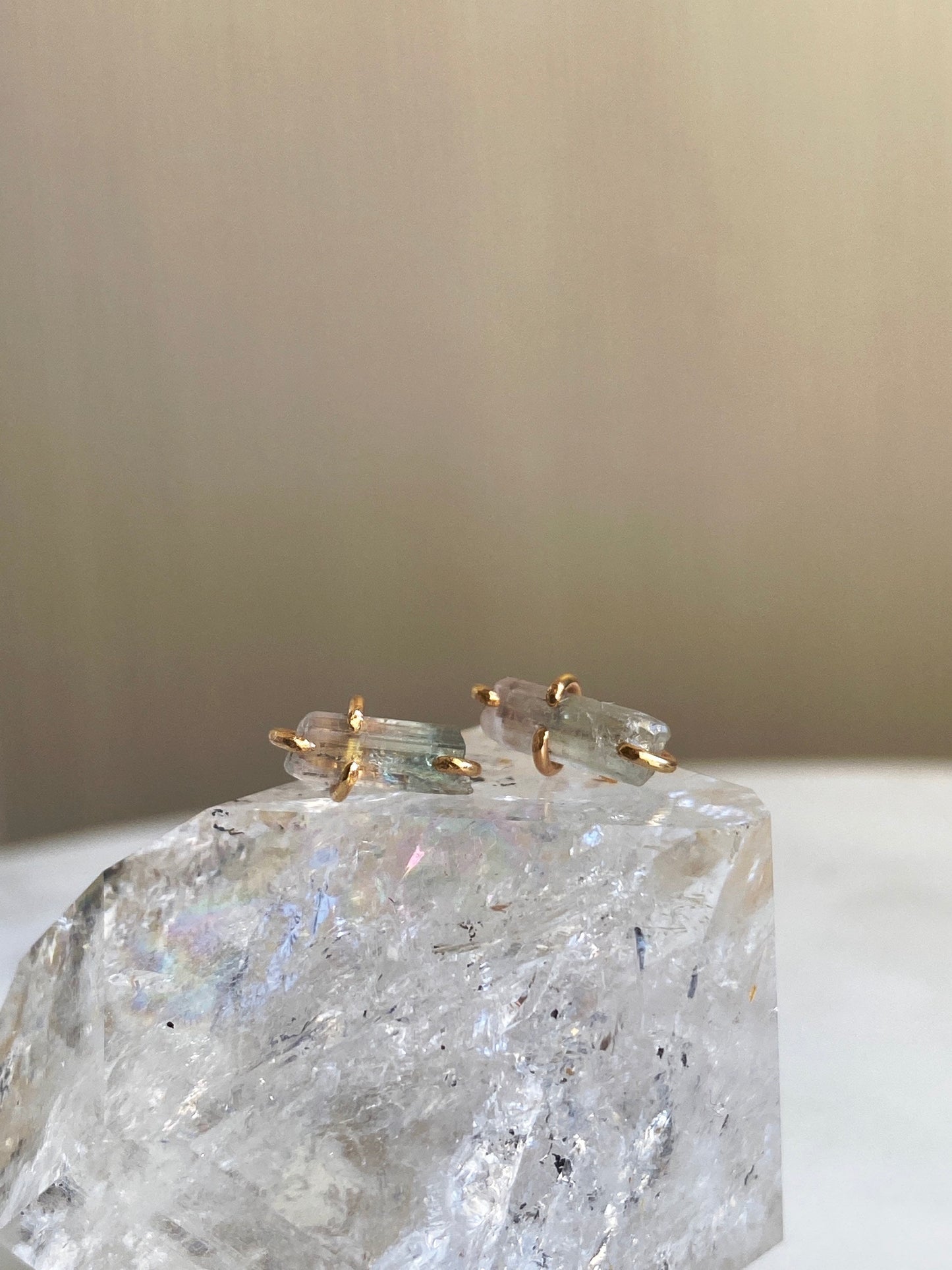 Tourmaline Stud Earrings