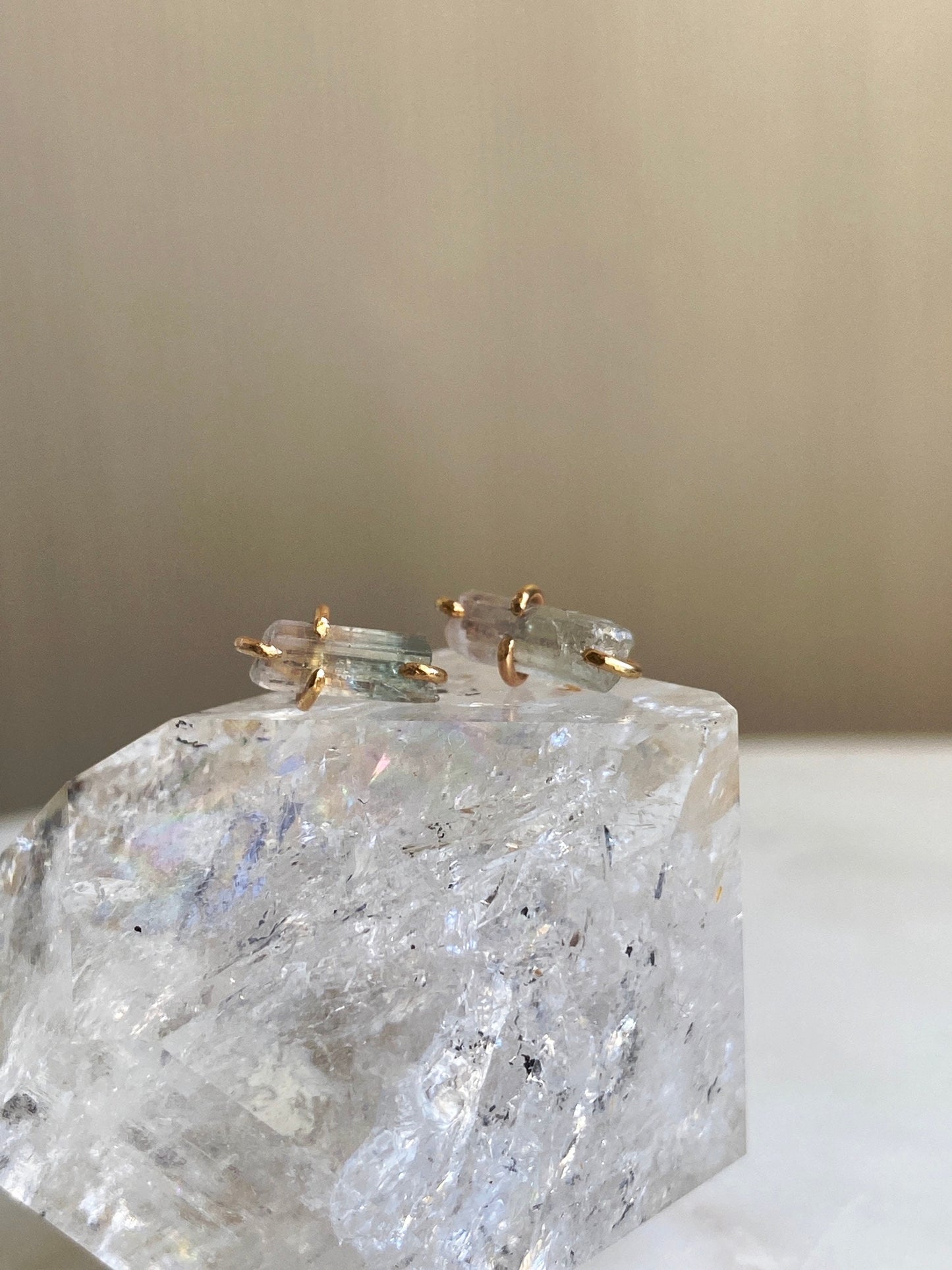 Tourmaline Stud Earrings
