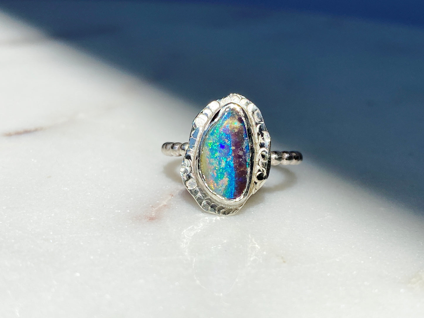 Australian Opal Ring
