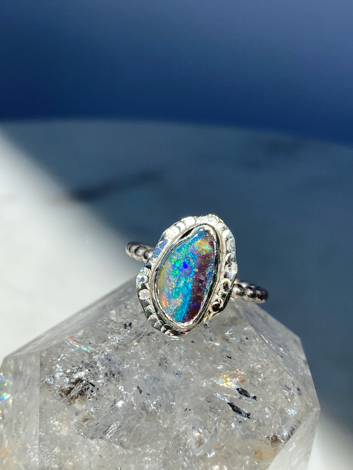 Australian Opal Ring