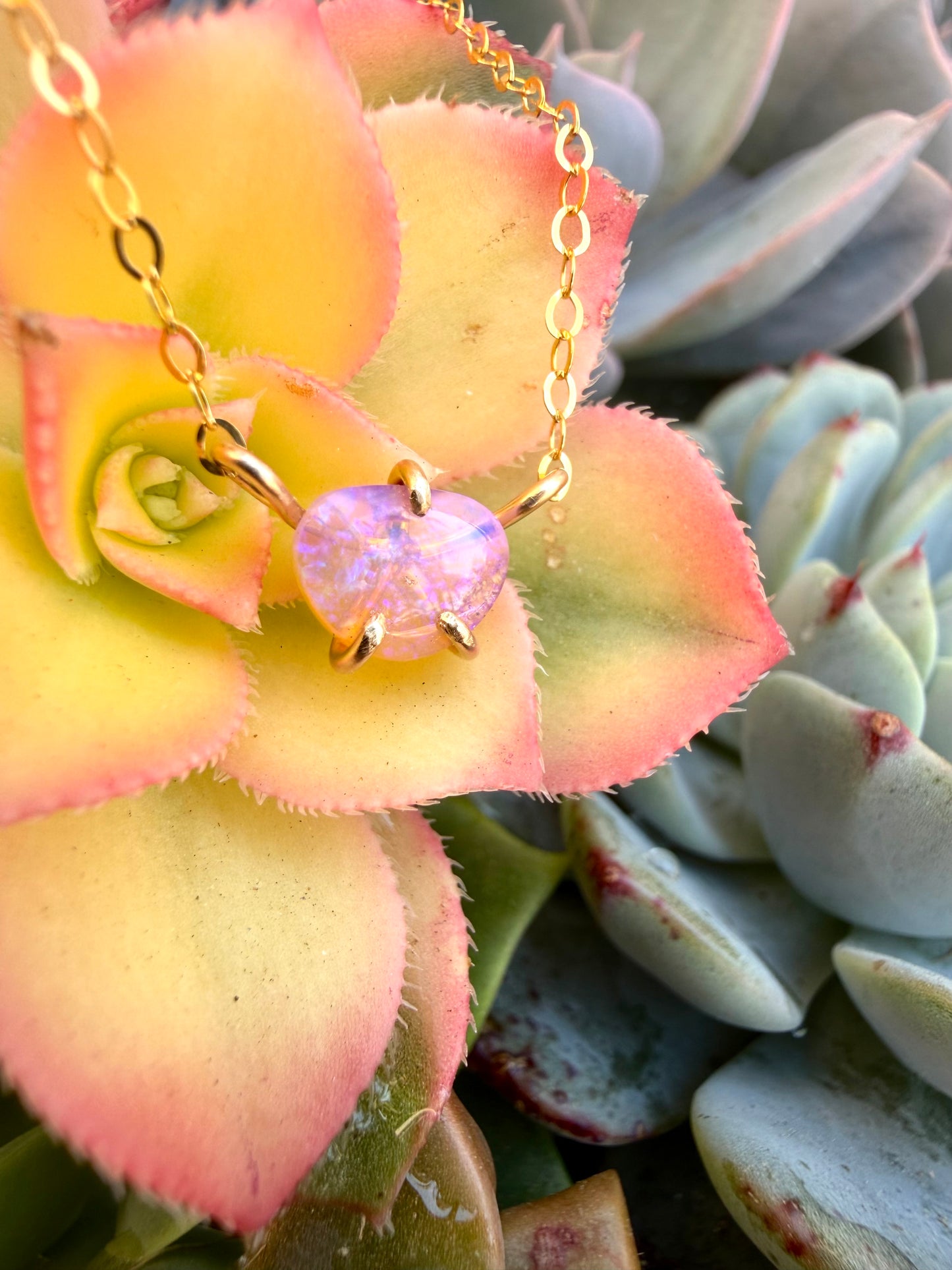 Australian Crystal Opal Necklace