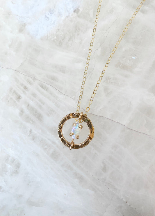 Crystal Opal Necklace