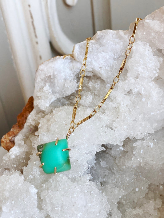 Chrysoprase Necklace