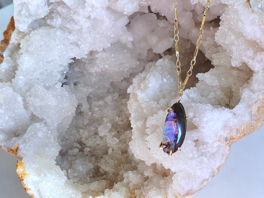 Yowah Opal Necklace