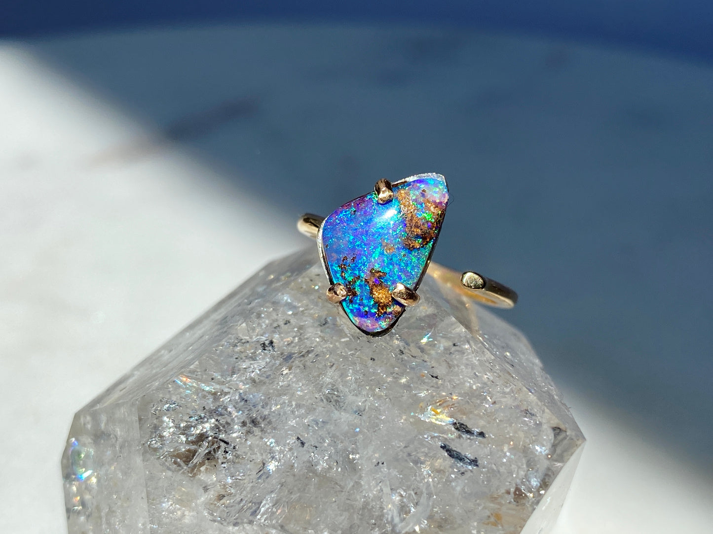 Australian Opal Ring