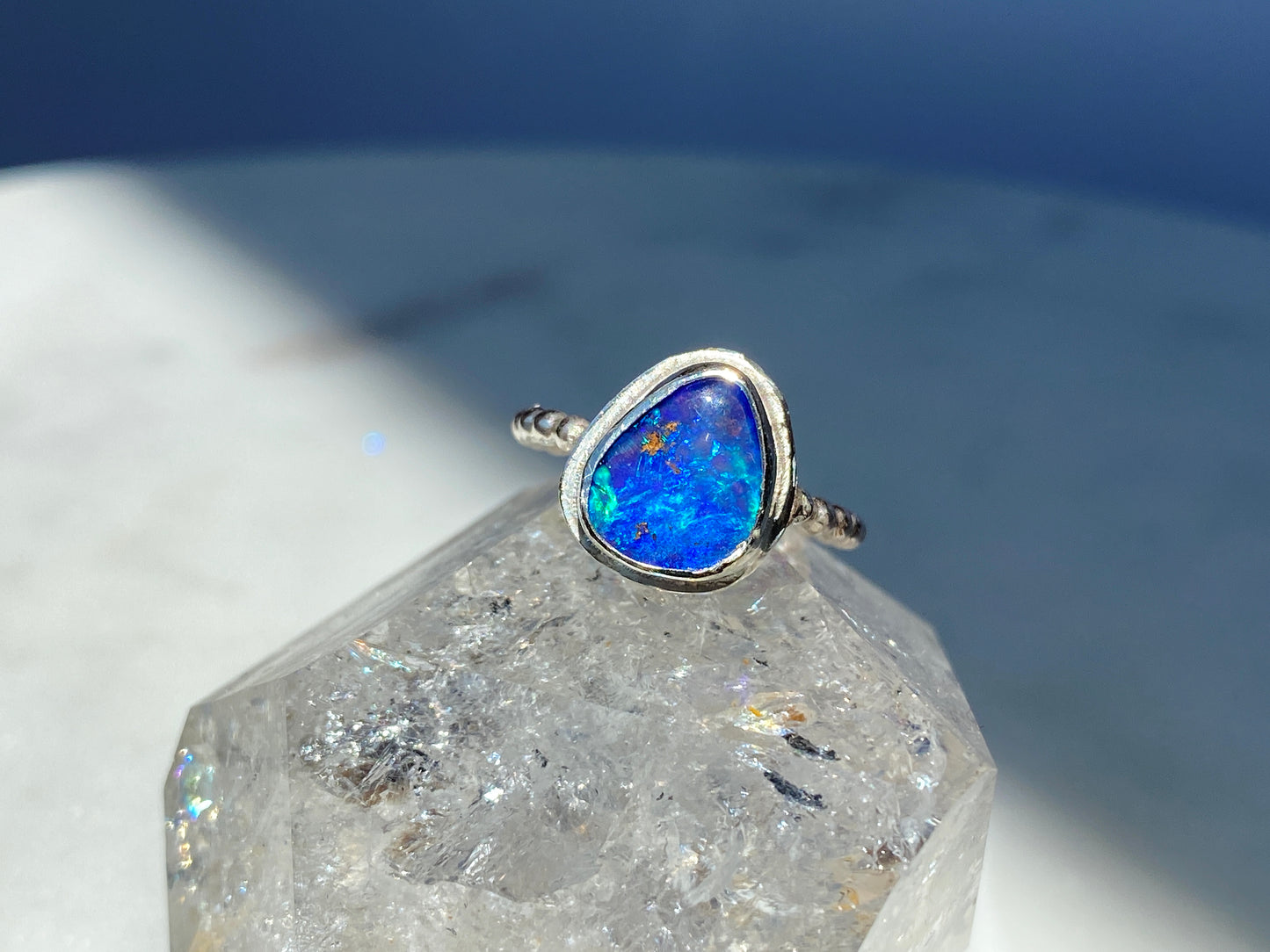 Australian Opal Ring