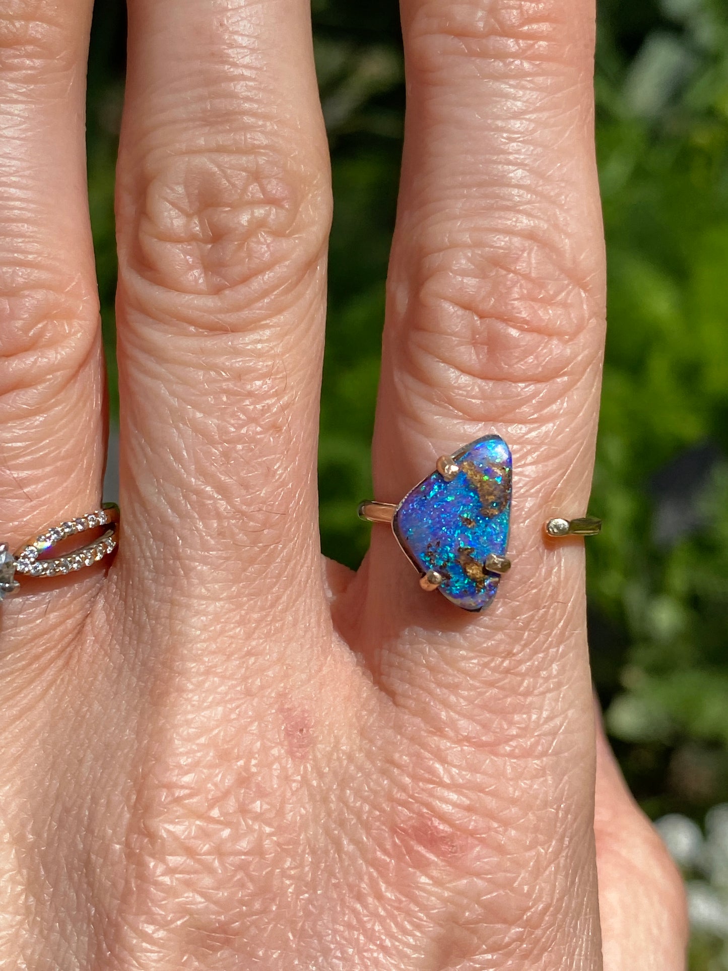 Australian Opal Ring